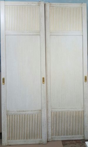 Двери для шкафа купе с фрезеровкой Каменск-Уральский